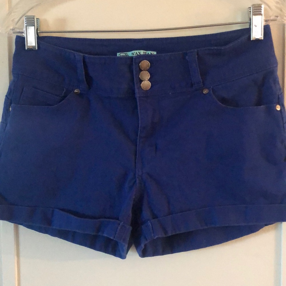 Women’s royal blue shorts